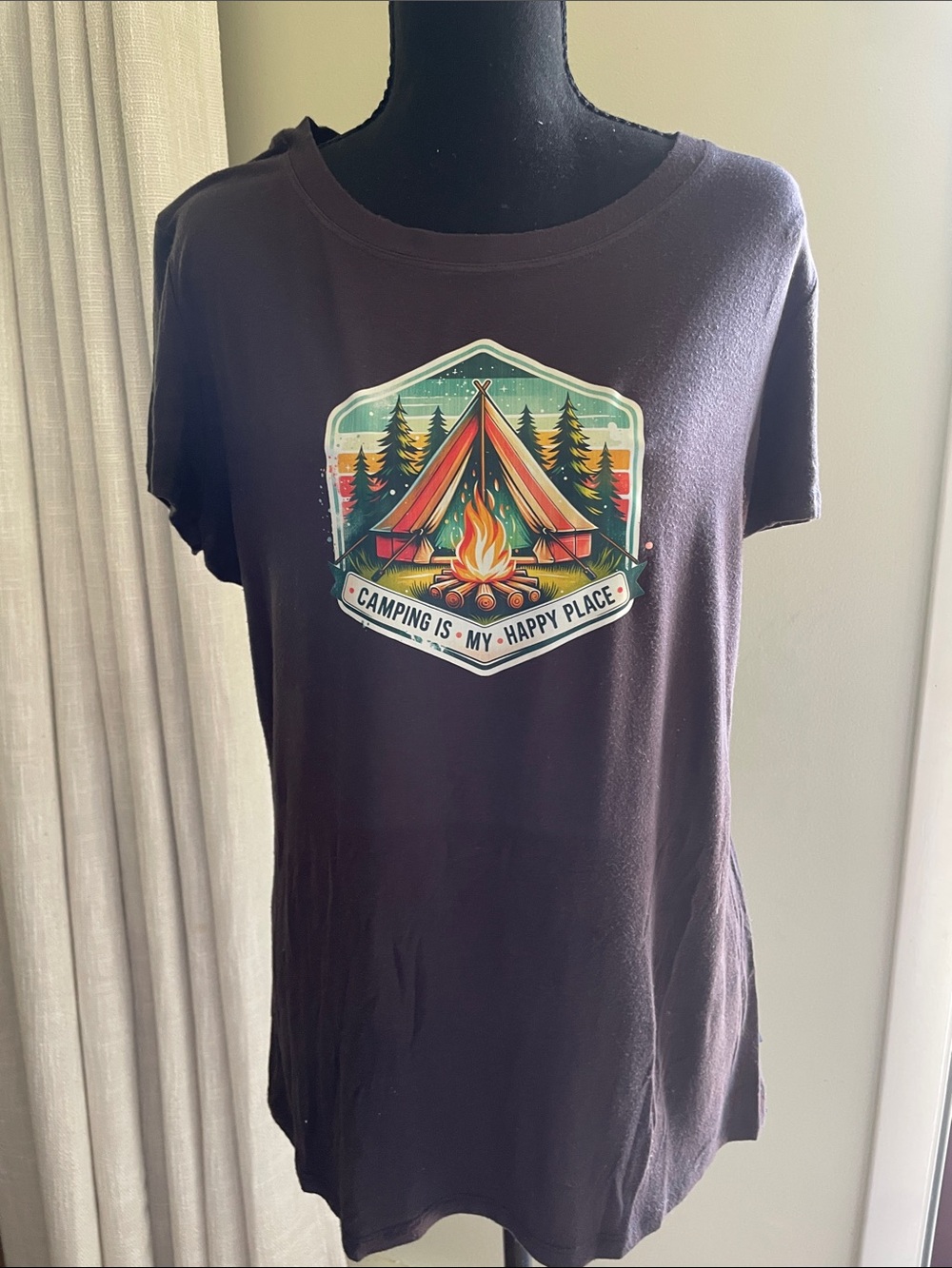 Michael Kors Black Short Sleeve Crewneck Tee